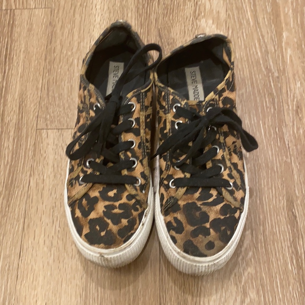 Steve Madden Cheetah Platform Shoes
